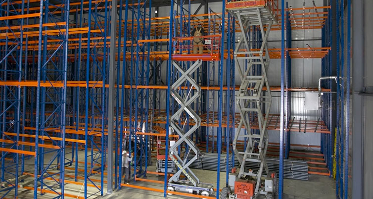 Pushback Rack System With A Low Installation Cost